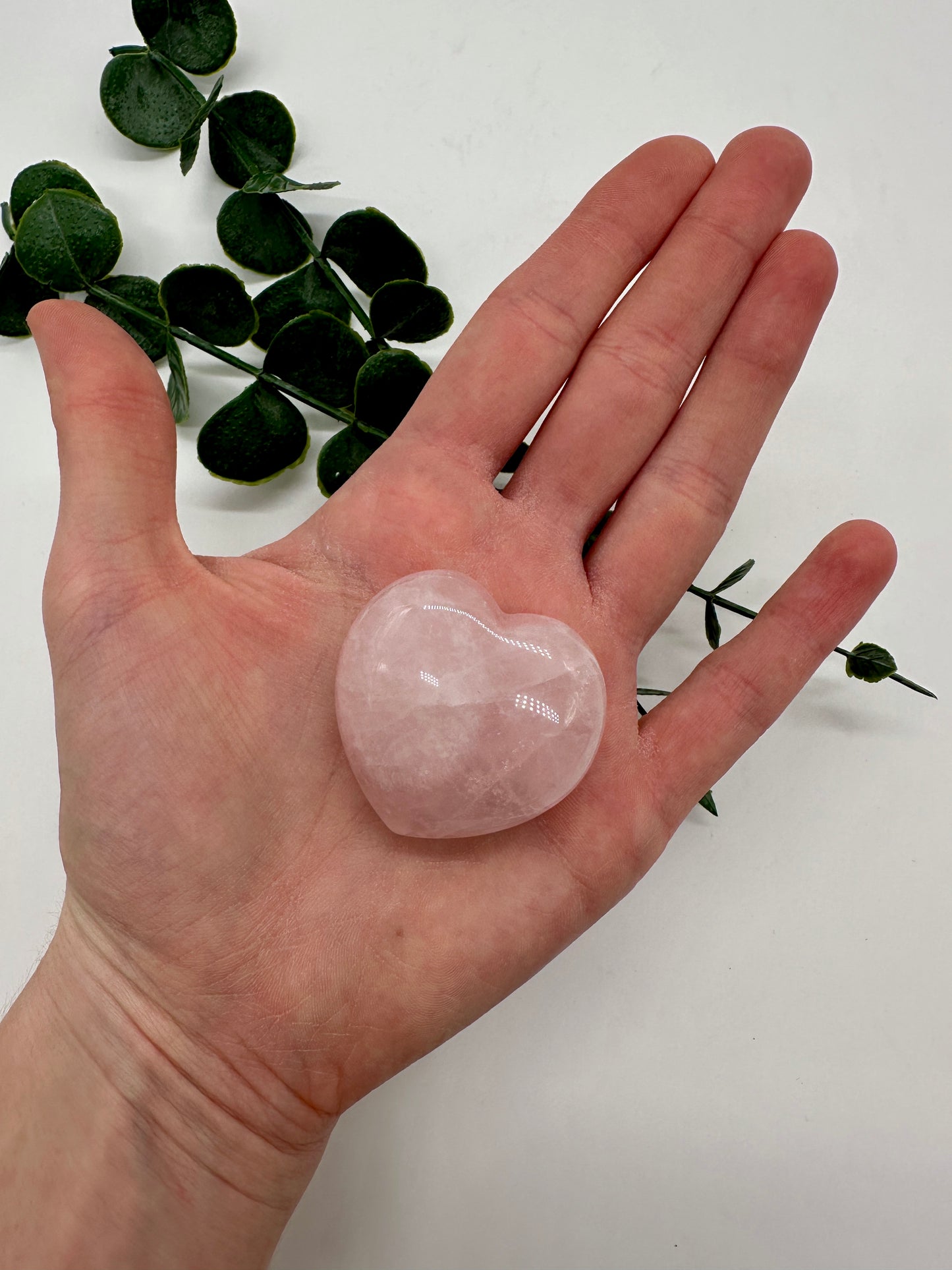 Rosenquarz Handschmeichler