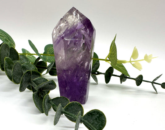 Polierte Amethystspitzen