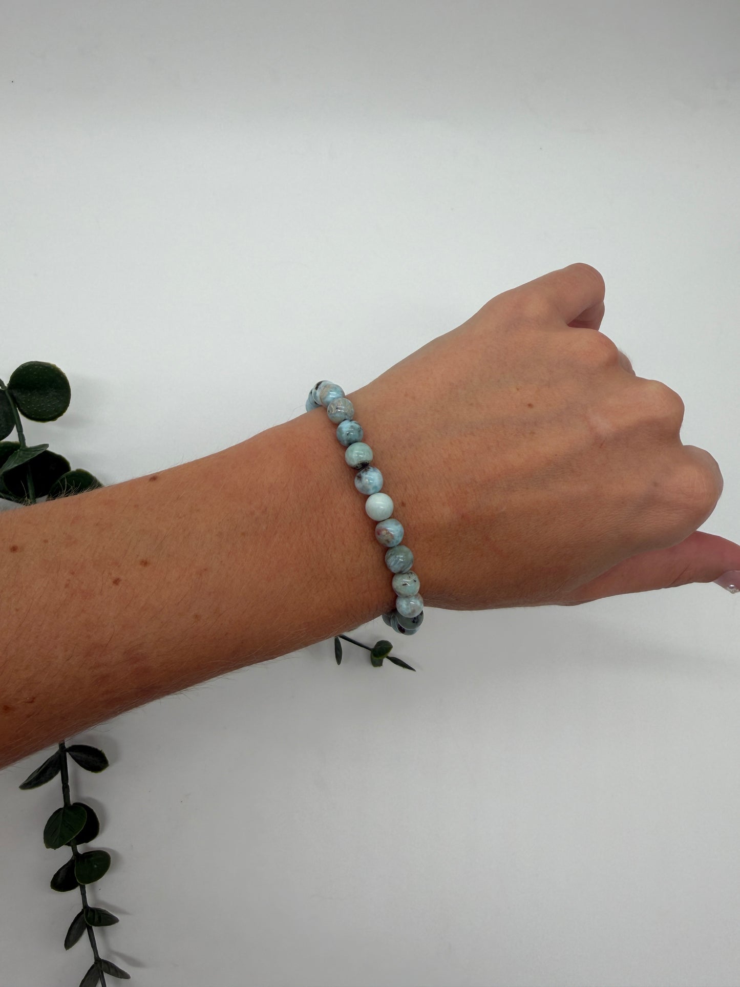 Larimar A 6mm Armband