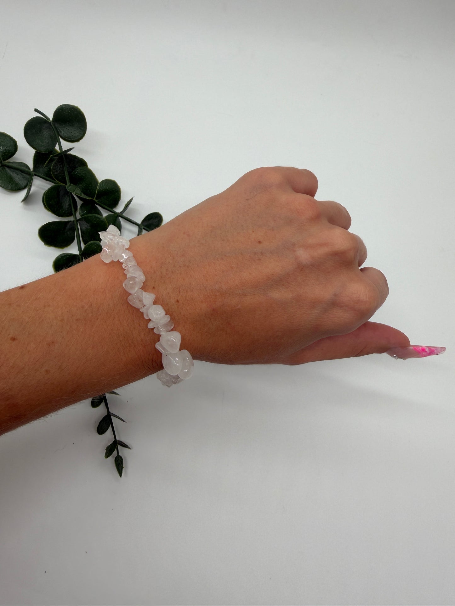 Bergkristall A Splitterarmband