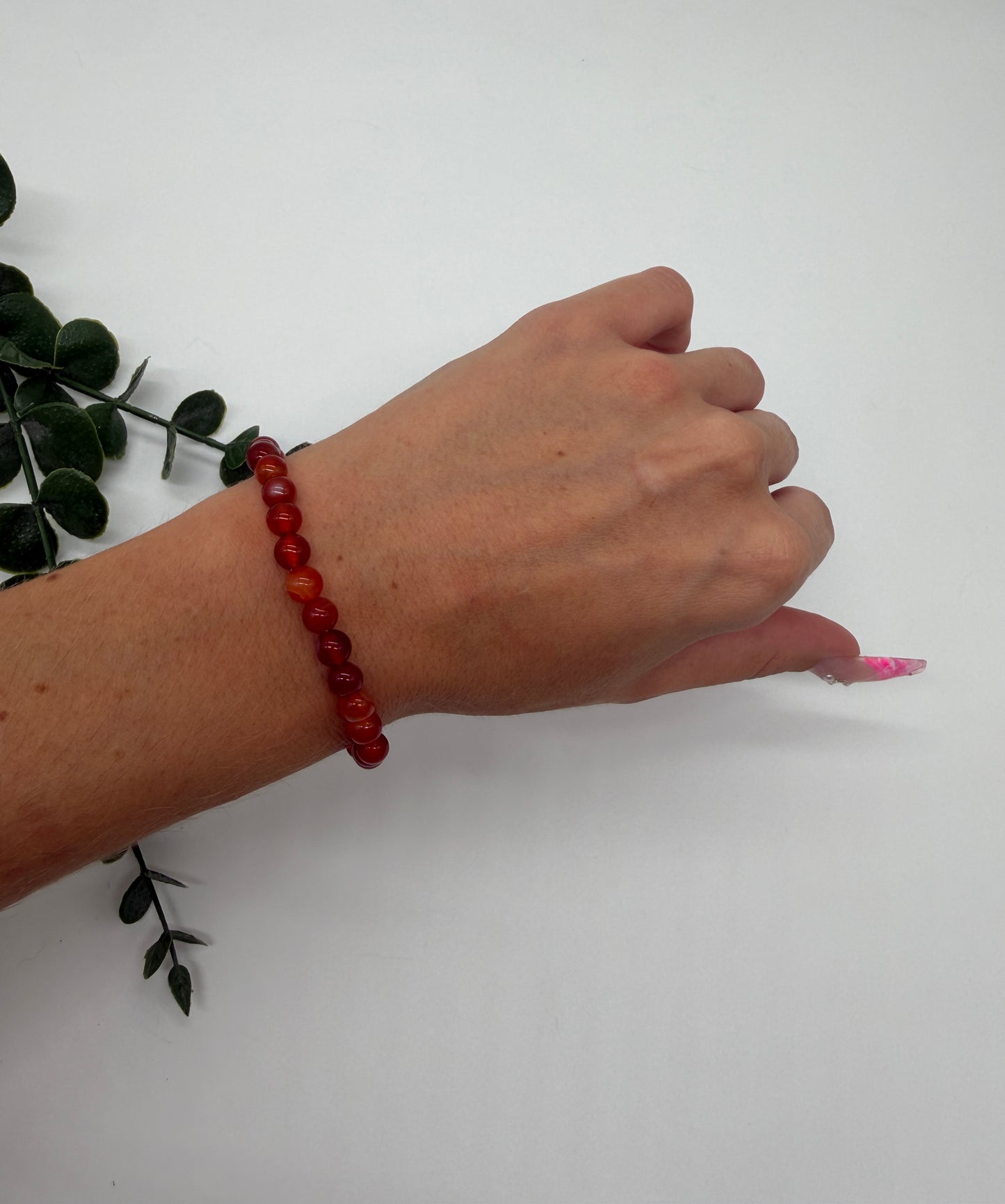 Karneol 6mm A Armband