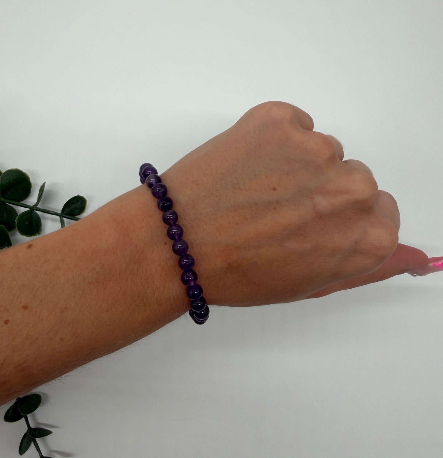Amethyst AA 6mm Armband