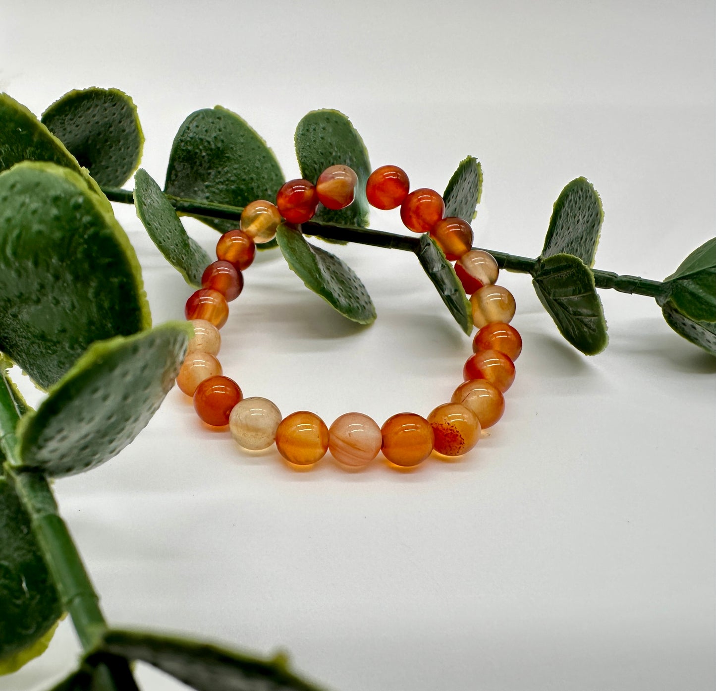 Karneol 6mm A Armband