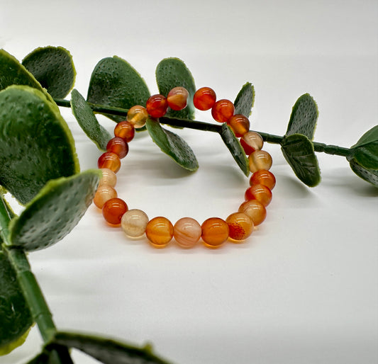 Karneol 6mm A Armband