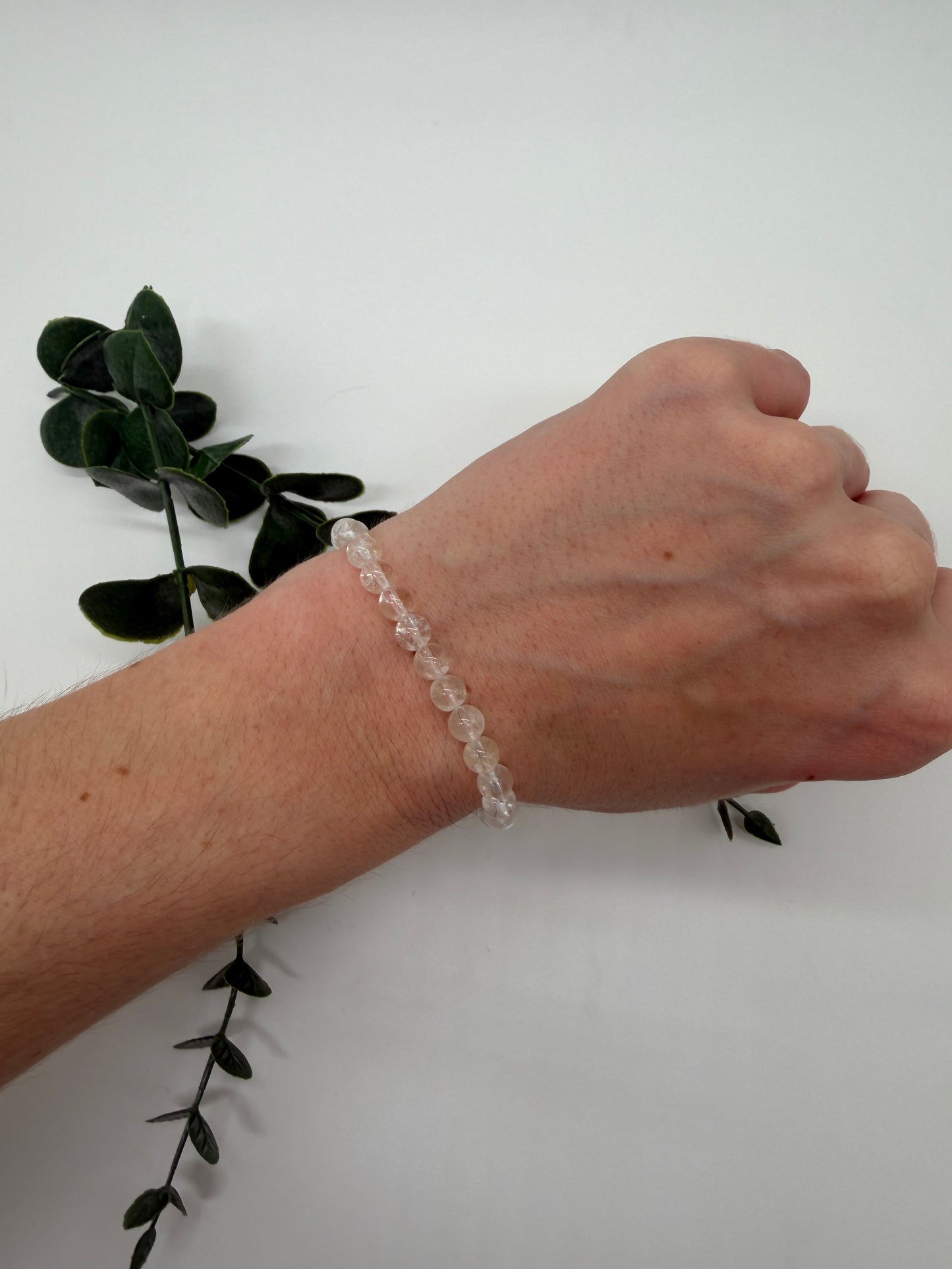 Bergkristall AA 6mm Armband