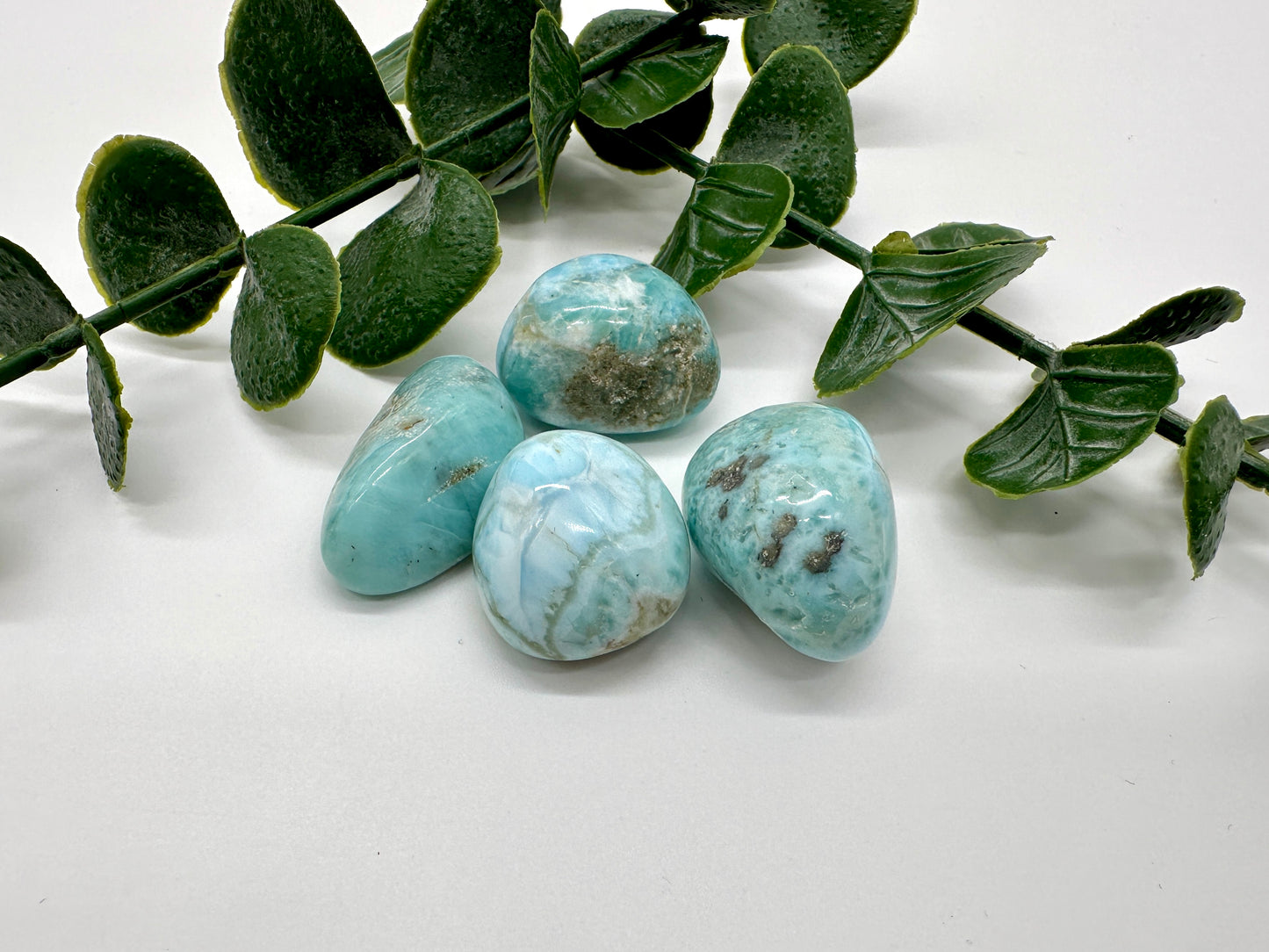 Larimar AA Trommelsteine