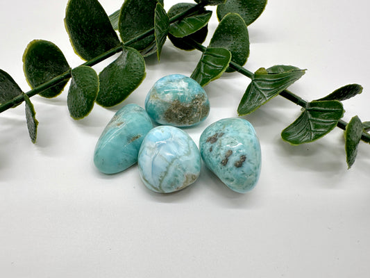 Larimar AA Trommelsteine