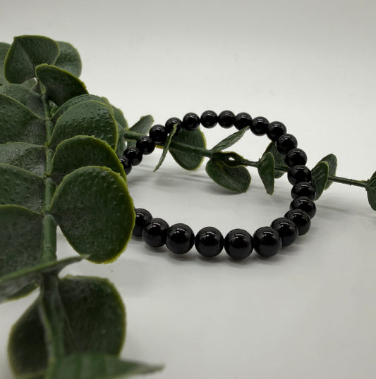 Turmalin A 6mm Kugel Armband