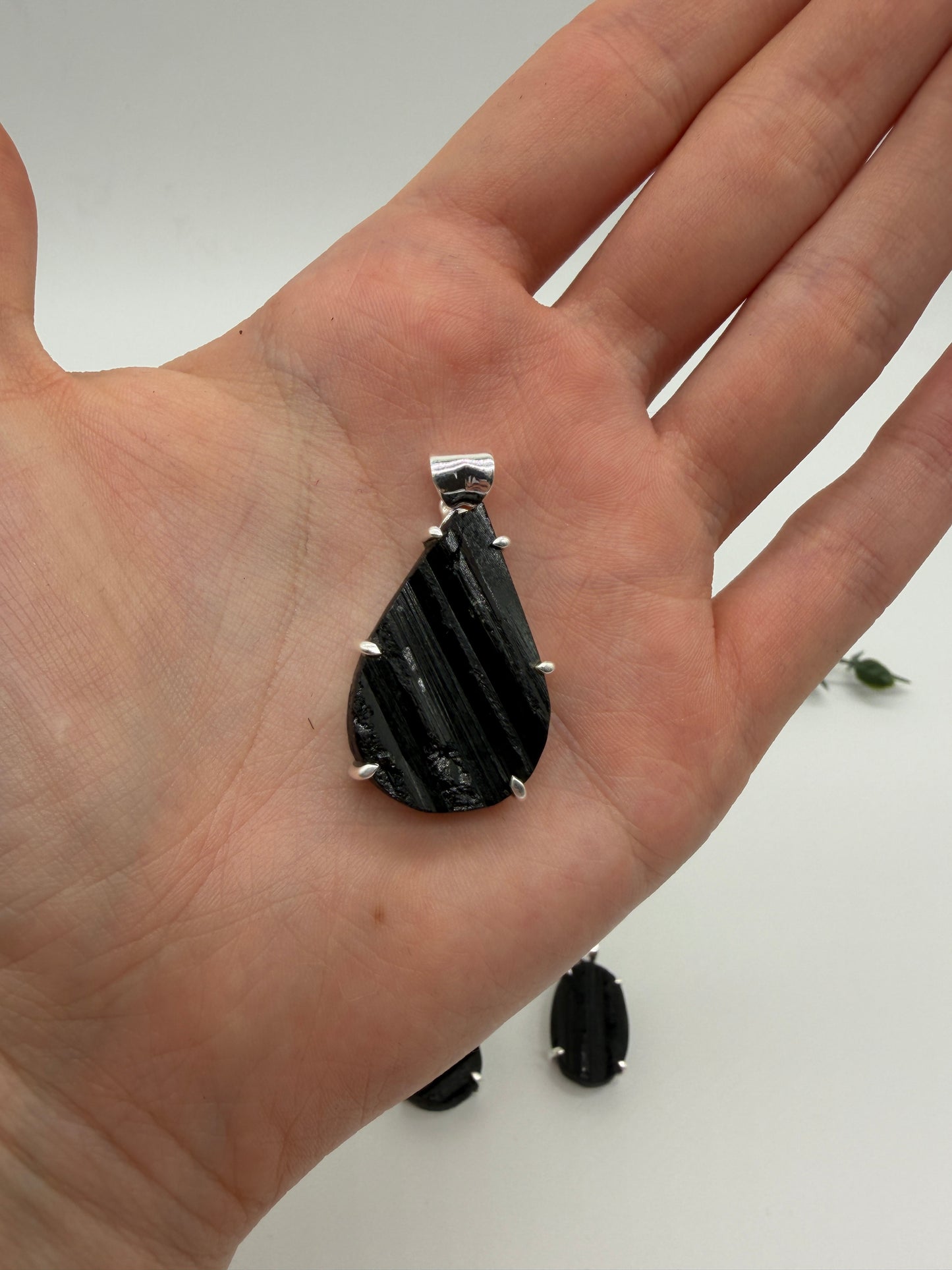 Turmalin AAA 925er Silber Anhänger