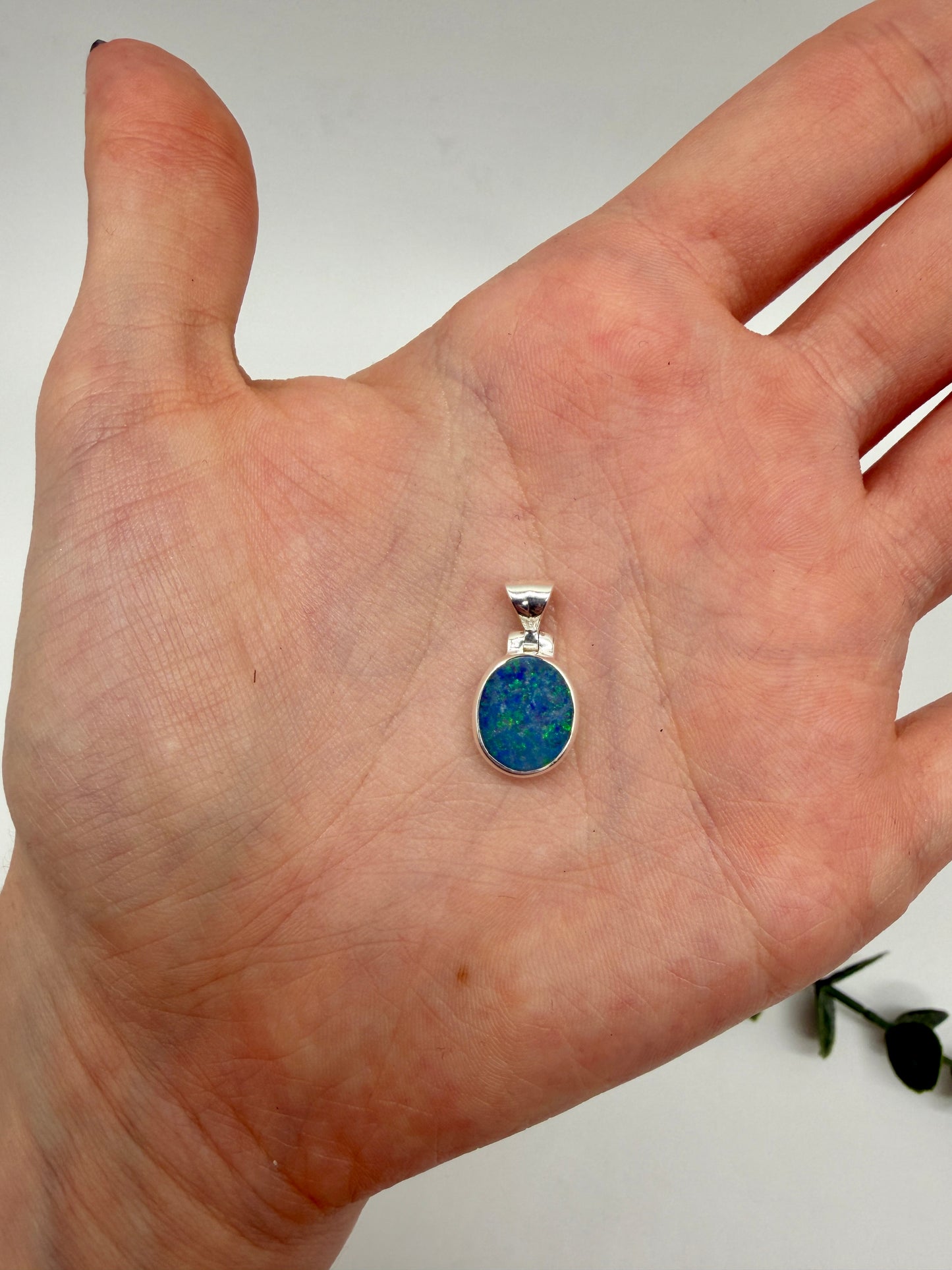 Opal AA+ Anhänger 925er Silber