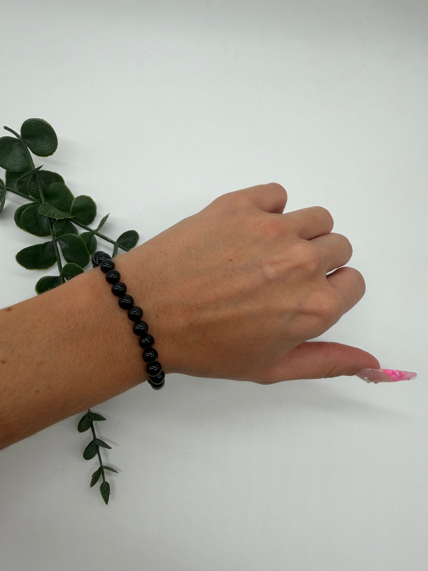 Turmalin A 6mm Kugel Armband