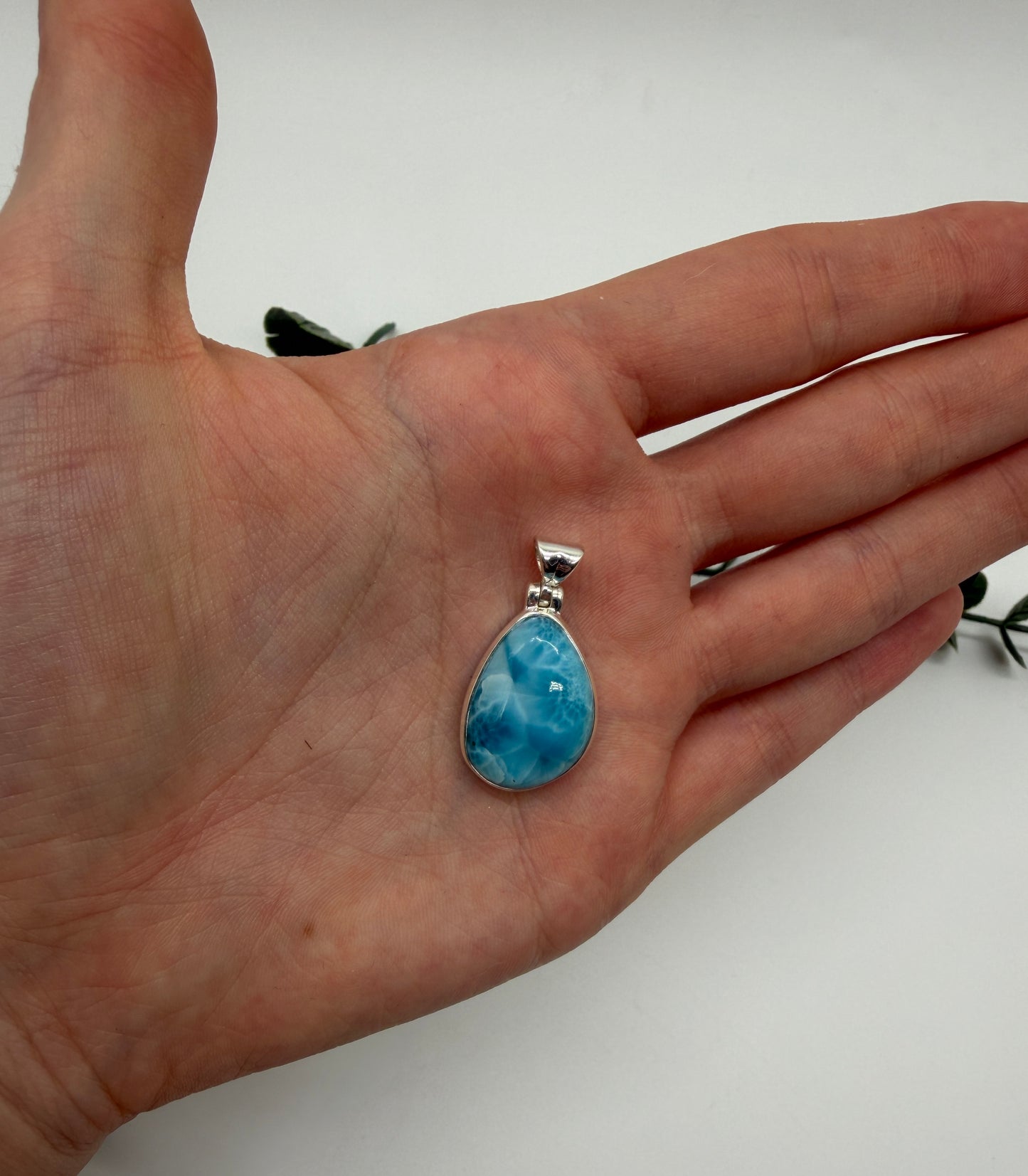 Larimar AA 925er Silber Anhänger