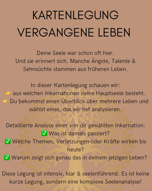 Deine vergangenen Leben