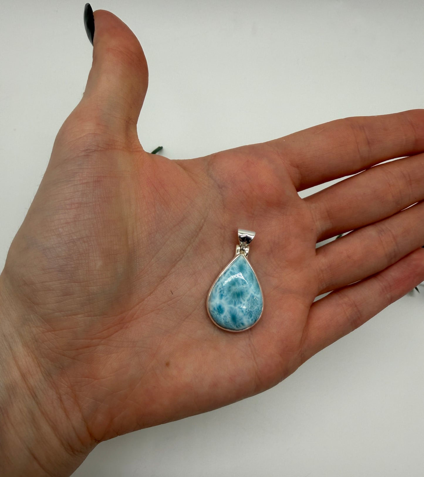 Larimar AA 925er Silber Anhänger