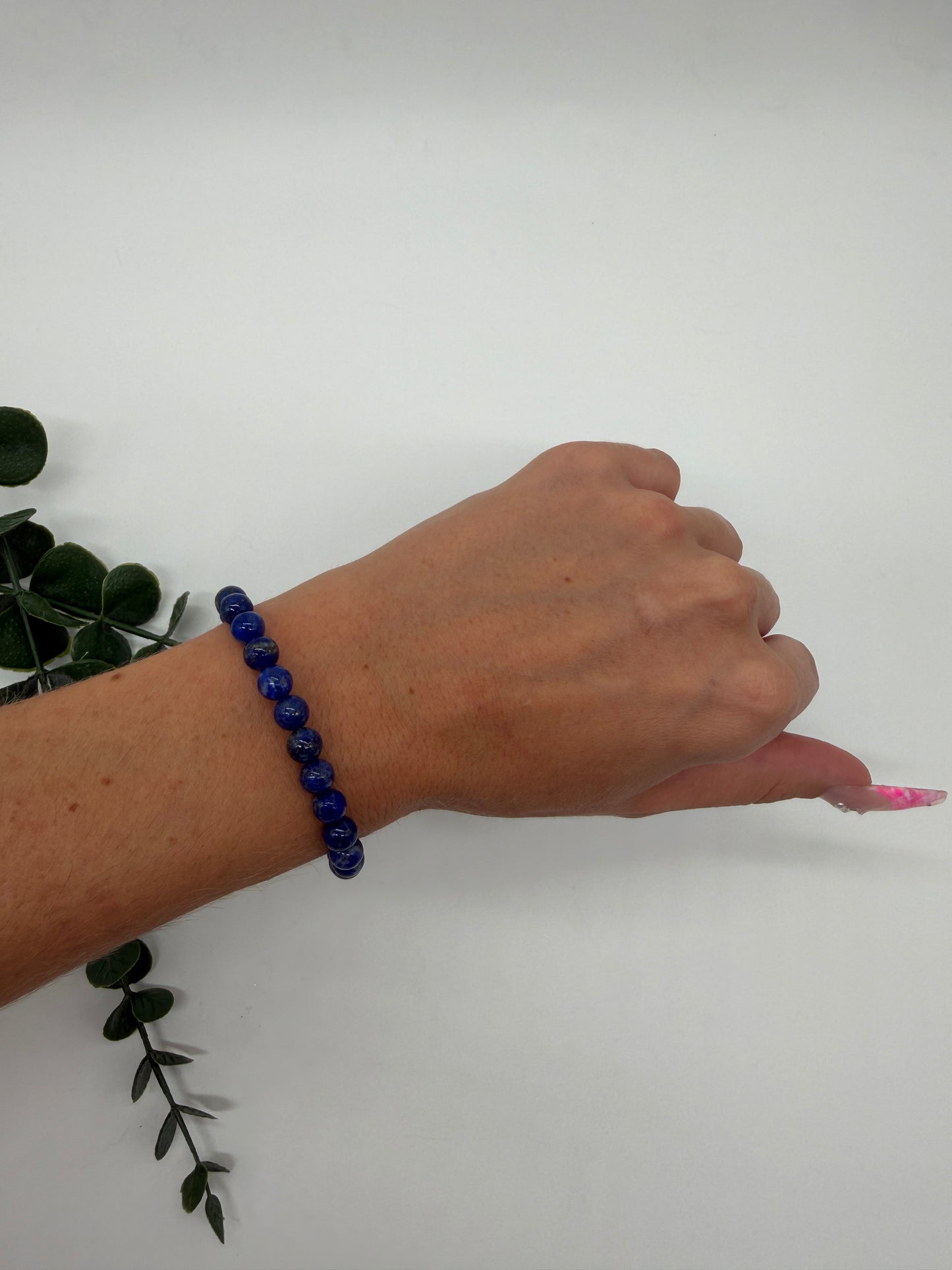 Lapislazuli 6mm AA Armband