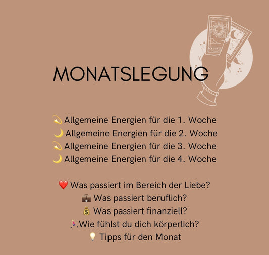Monatslegung