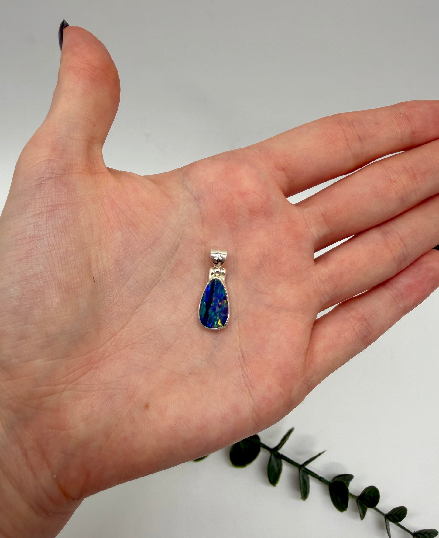 Opal AA+ Anhänger 925er Silber