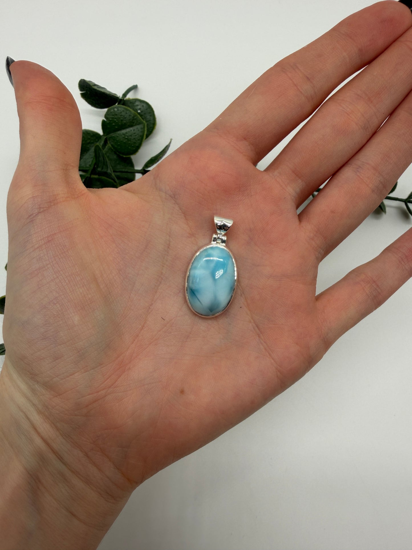 Larimar AA 925er Silber Anhänger
