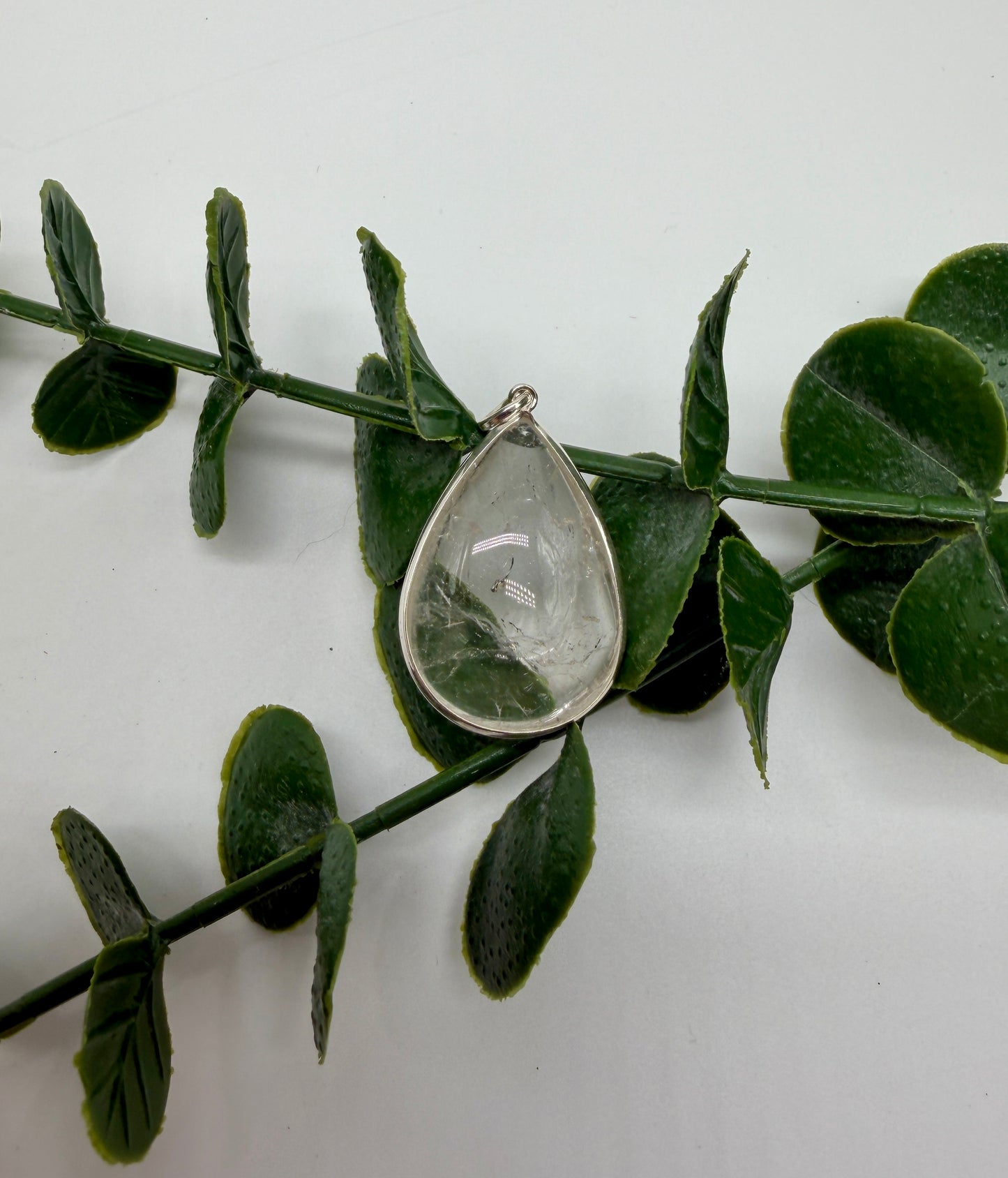 Bergkristall A-AA 925er Silber Anhänger