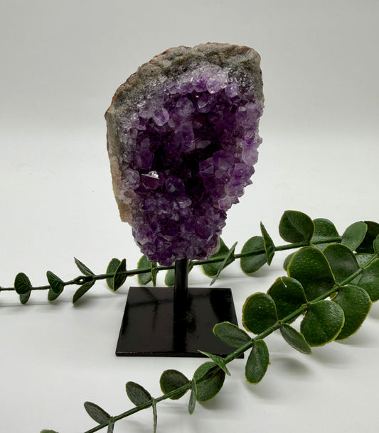 Amethyst Drusen AA auf Ständer