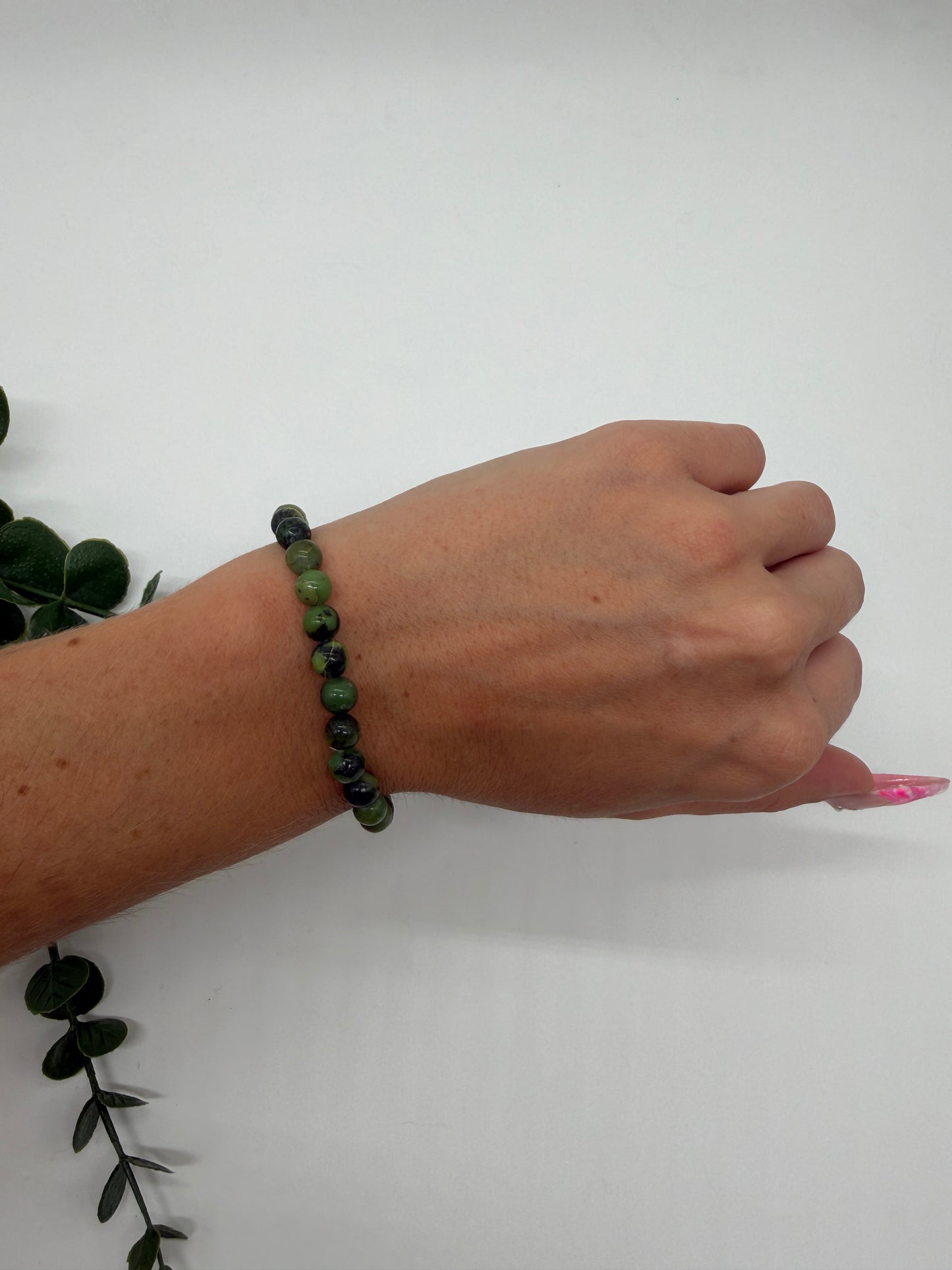 Jade Nephrit Armband AA 6mm