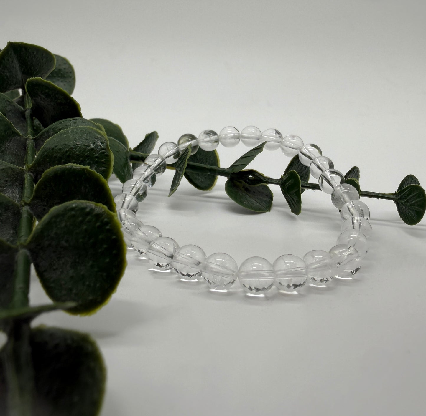 Bergkristall AA 6mm Armband