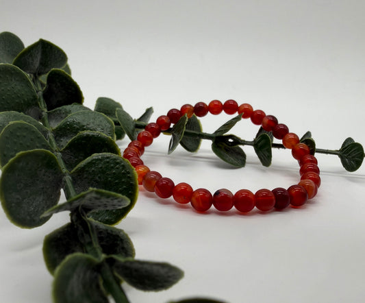 Karneol 6mm A Armband