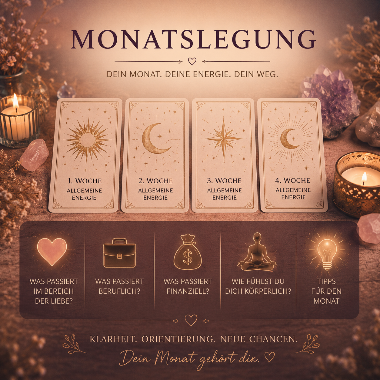 Monatslegung