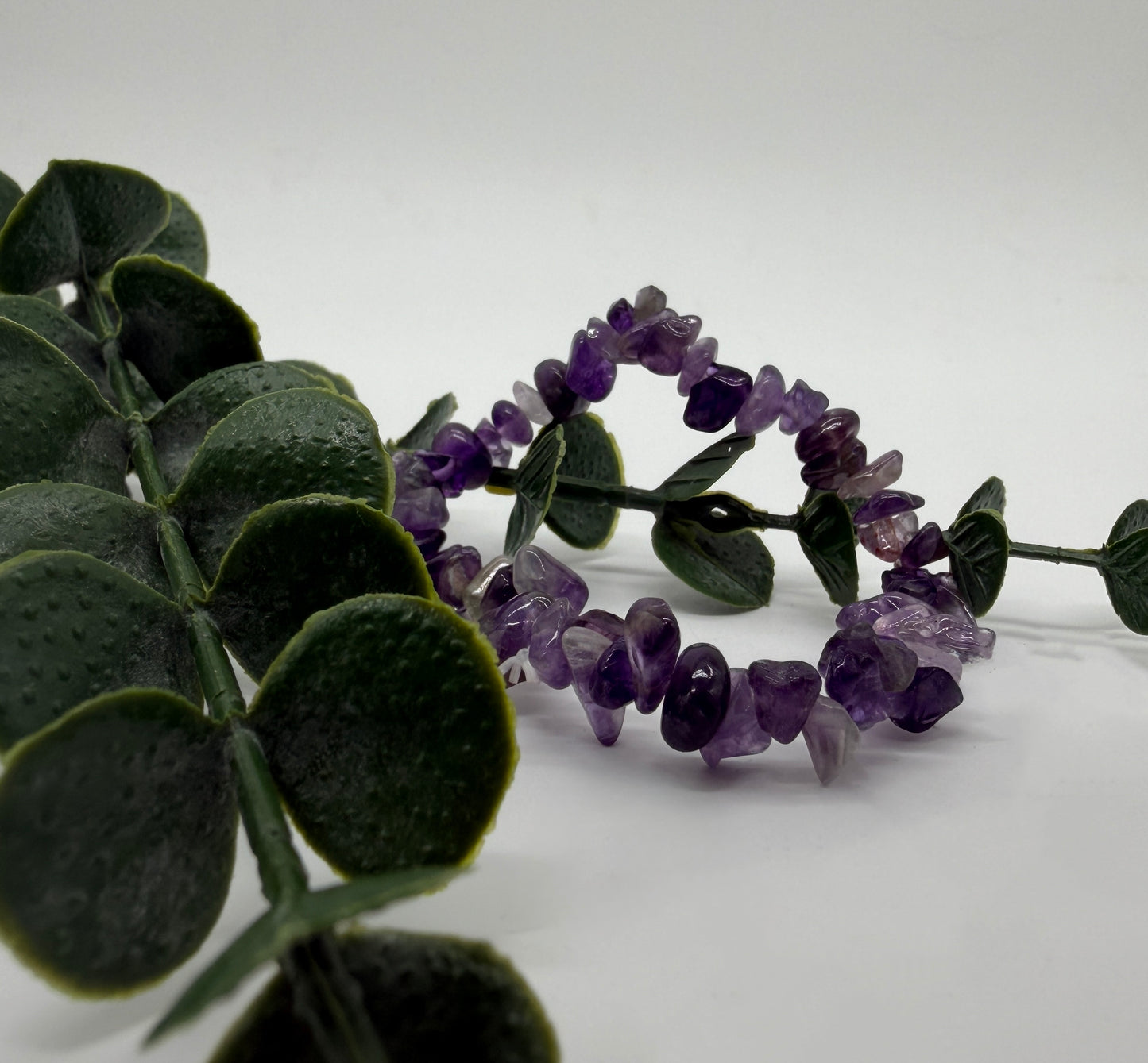 Amethystsplitter A Armband