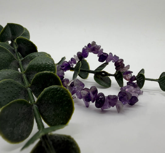 Amethystsplitter A Armband