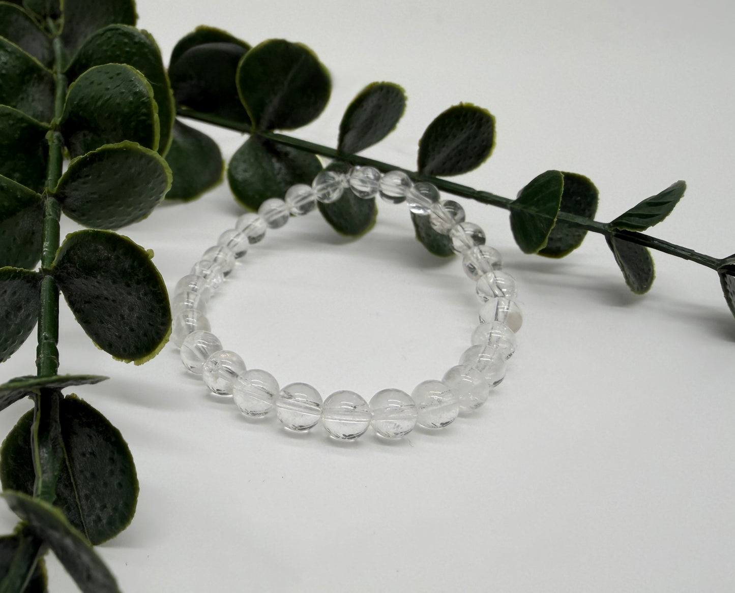 Bergkristall AA 6mm Armband