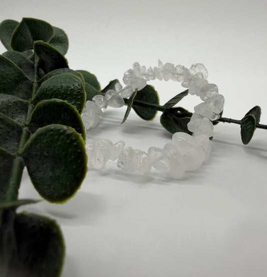 Bergkristall A Splitterarmband